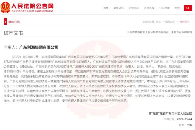 广东振戎有限公司破产，探究原因与启示